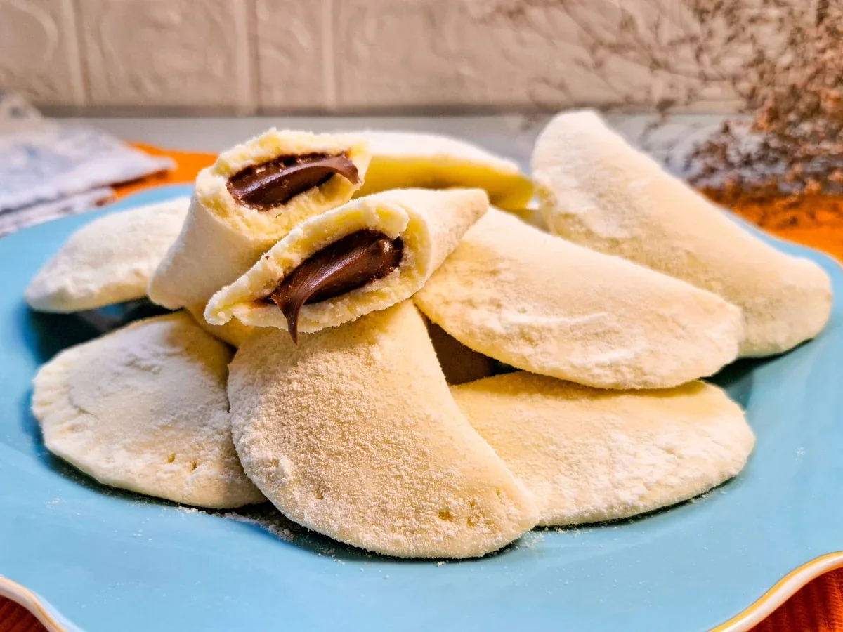 7 Mini Pastéis de Ninho com Nutella